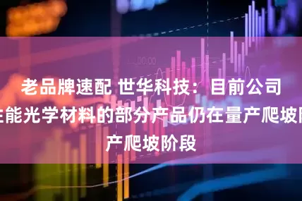 老品牌速配 世华科技：目前公司高性能光学材料的部分产品仍在量产爬坡阶段