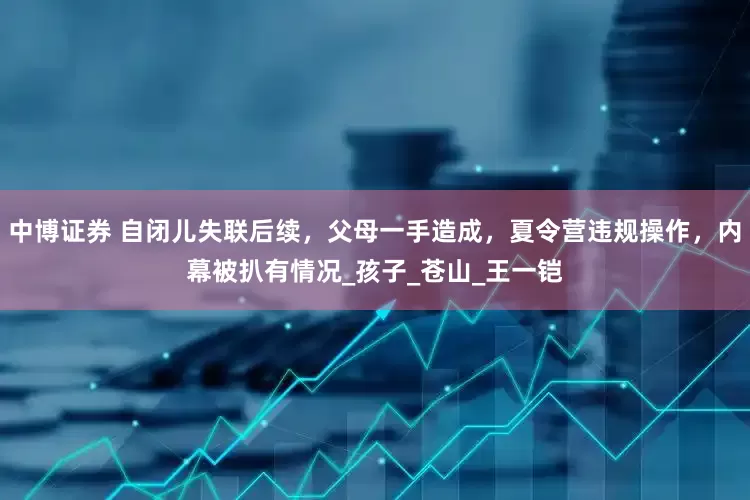 中博证券 自闭儿失联后续，父母一手造成，夏令营违规操作，内幕被扒有情况_孩子_苍山_王一铠