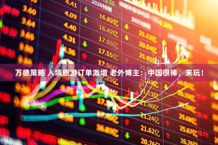 万德策略 入境旅游订单激增 老外博主：中国很棒，来玩！