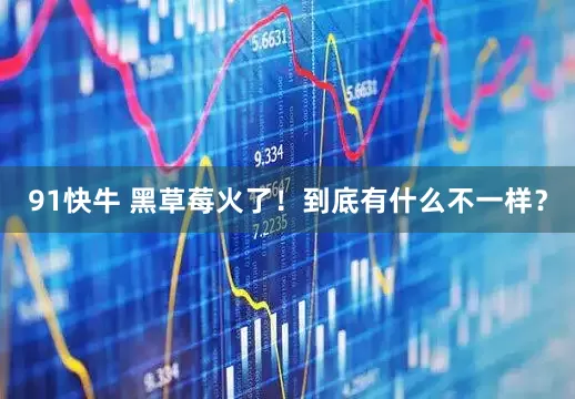 91快牛 黑草莓火了！到底有什么不一样？