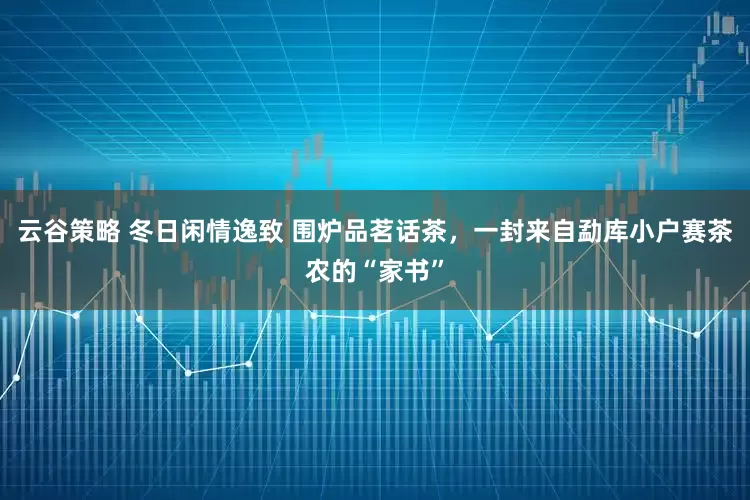 云谷策略 冬日闲情逸致 围炉品茗话茶，一封来自勐库小户赛茶农的“家书”